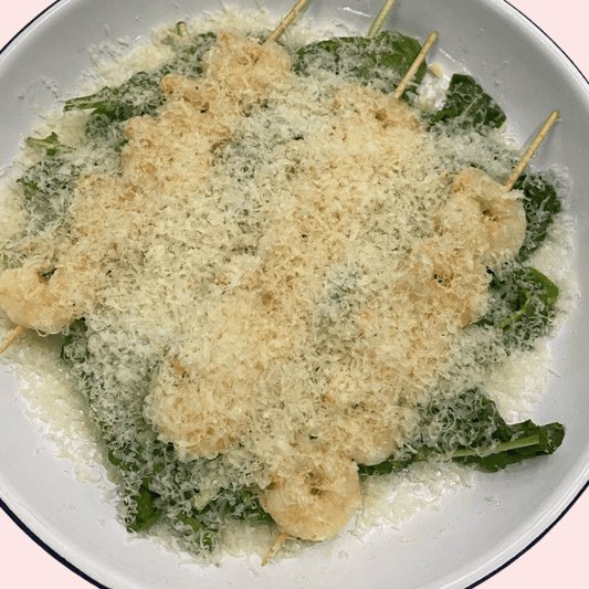 Shrimp, Parmesan & Rocket Salad
