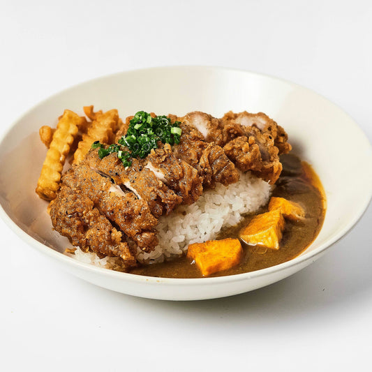 Boneless Fried Chicken Curry Rice
