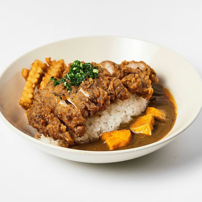 Boneless Fried Chicken Curry Rice