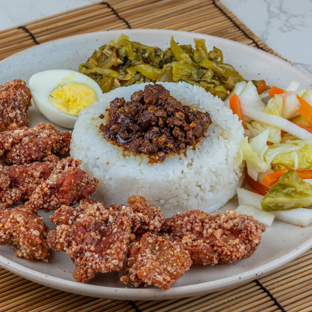 Taiwanese Piantong with Okiam Chicken