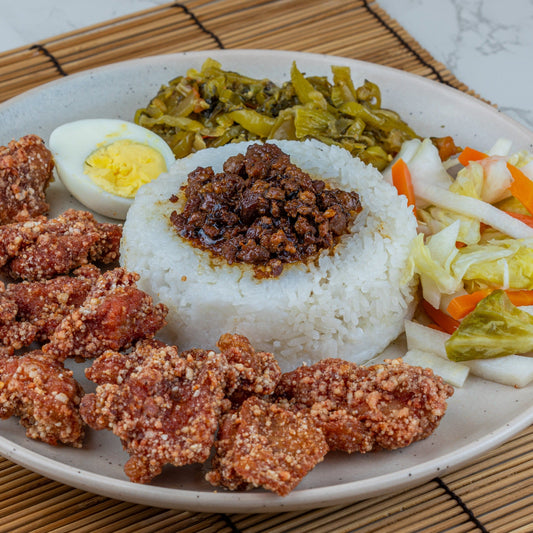 Taiwanese Piantong with Okiam Chicken