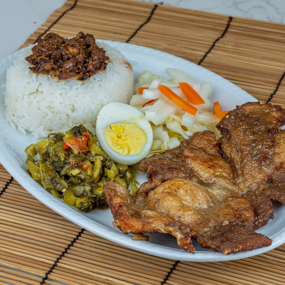 Taiwanese Piantong with Pork Chop