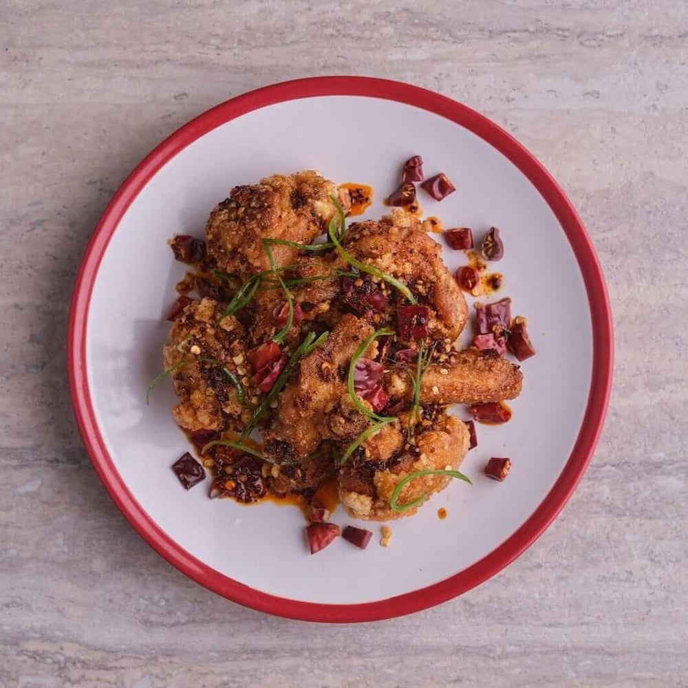 "Mala" Crispy Fried Chicken Wings 6 pcs