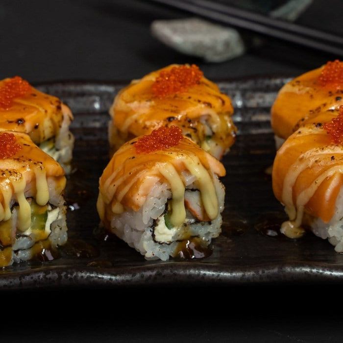 Salmon Aburi Sushi